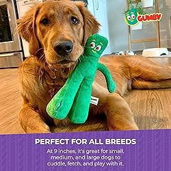 Multipet Gumby Dog Plush Toy - Squeaky Toy for All