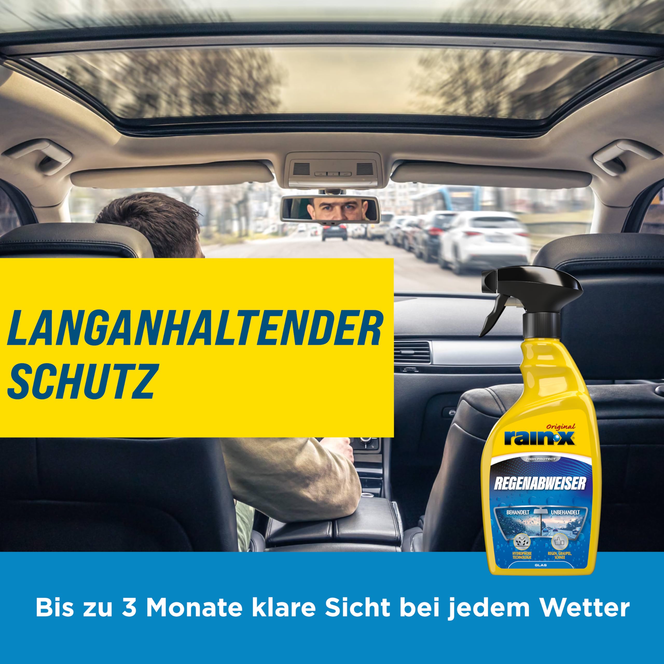 Rain-X Regenabweiser für Autoscheiben, Windschutzscheiben & Glas - 500 ml 5