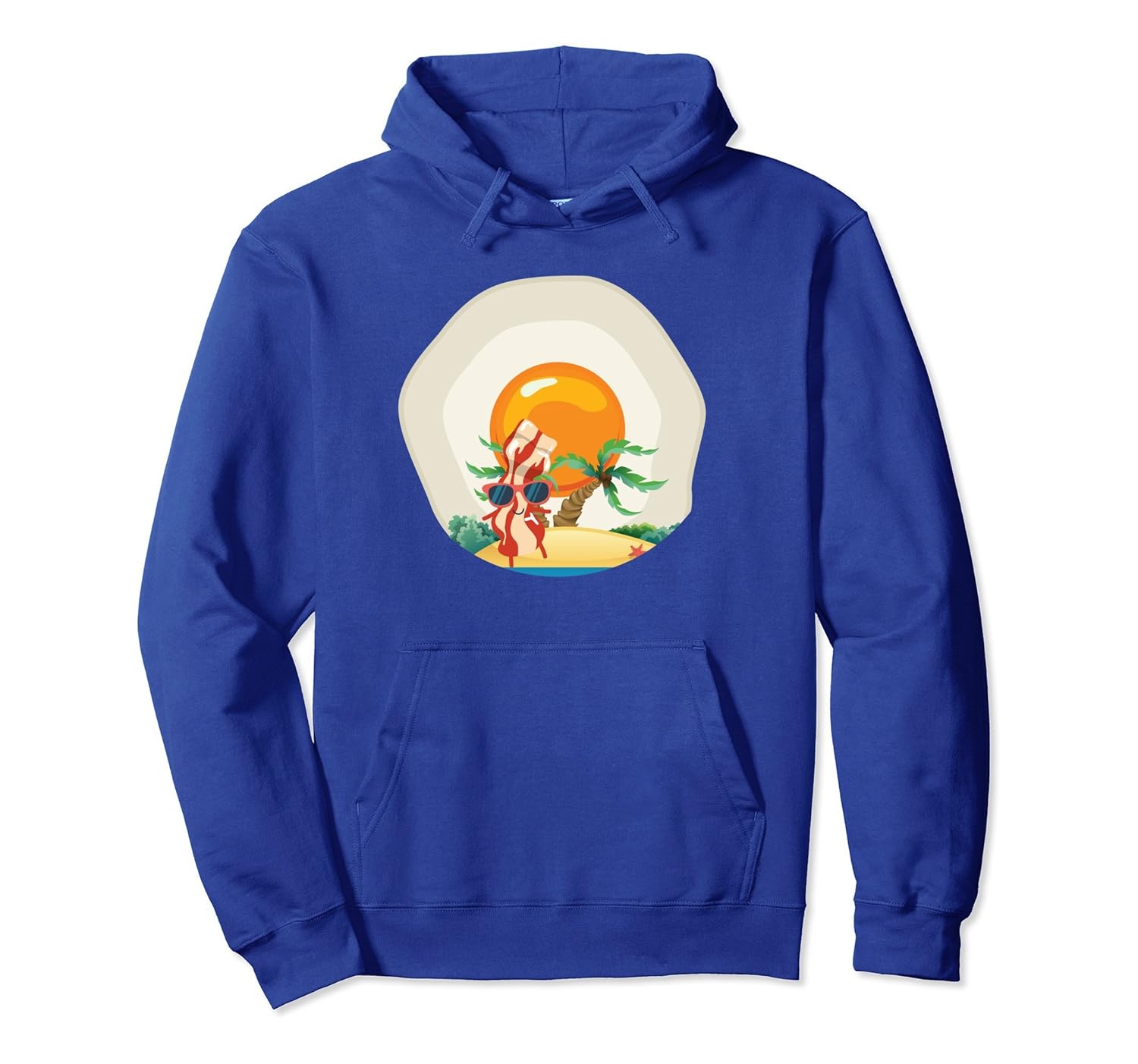 Summer Egg Bacon Hoodie - Funny Bacon and Egg Hoodie-ANZ