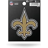 Rico Industries NFL New Orleans Saints Die Cut Team Logo Short Sport Sticker