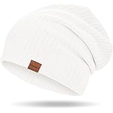 YANIKY Soft Slouchy Beanie Hat for Women & Men - Lightweight Stretch Skull Cap, Comfortable Chemo Headwear for Daily Wear