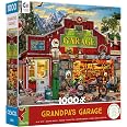 Ceaco Grandpa's Garage 1000 Piece Jigsaw Puzzle - Vintage Workshop Theme Puzzle For Adults