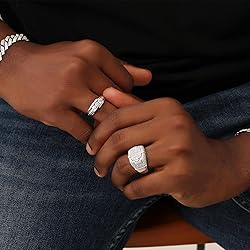 Wishrocks Wedding Anniversary Ring For Men's