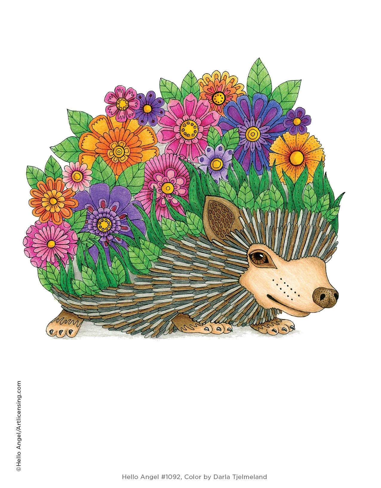 Download Amazon Com Hello Angel Majestic Animals Coloring Collection Design Originals 32 One Side Only Designs With Tigers Elephants Unicorns Lions Dolphins More Plus Quotes Tips And Examples For Inspiration 9781497201446 Angelea Van Dam Books