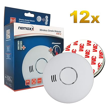 Detector de Humo FL10, Incluye batería de Litio de 10 años de duración según EN