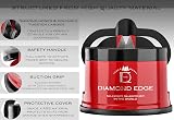 CW Diamond Edge No.1 Knife Sharpener Red Compact 2-Stage Safe Sharpening view 4