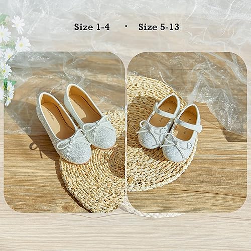 Felix Flora Flower Girl White Dress Shoes Size 13 Toddler Girl