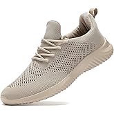 Wrezatro Men's Slip on Walking Shoes Ultra Light Breathable Non Slip Running Shoes Casual Fashion Sneakers Mesh Workout Sports