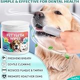 EcoEarth Premium Teeth Cleaning Wipes for Dogs & Cats 100 Pcs view 2