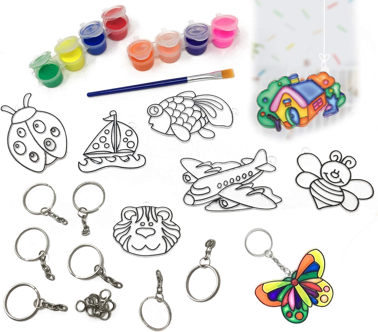 Window Art for Kids Suncatcher Kits 