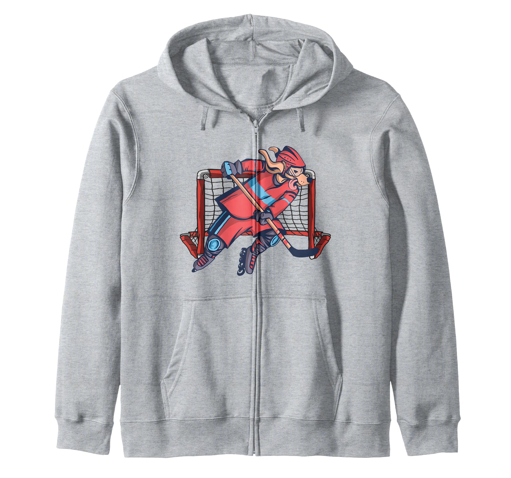 Roller hockey skates Goalkeeper Inline-Skating Skater hockey Zip Hoodie