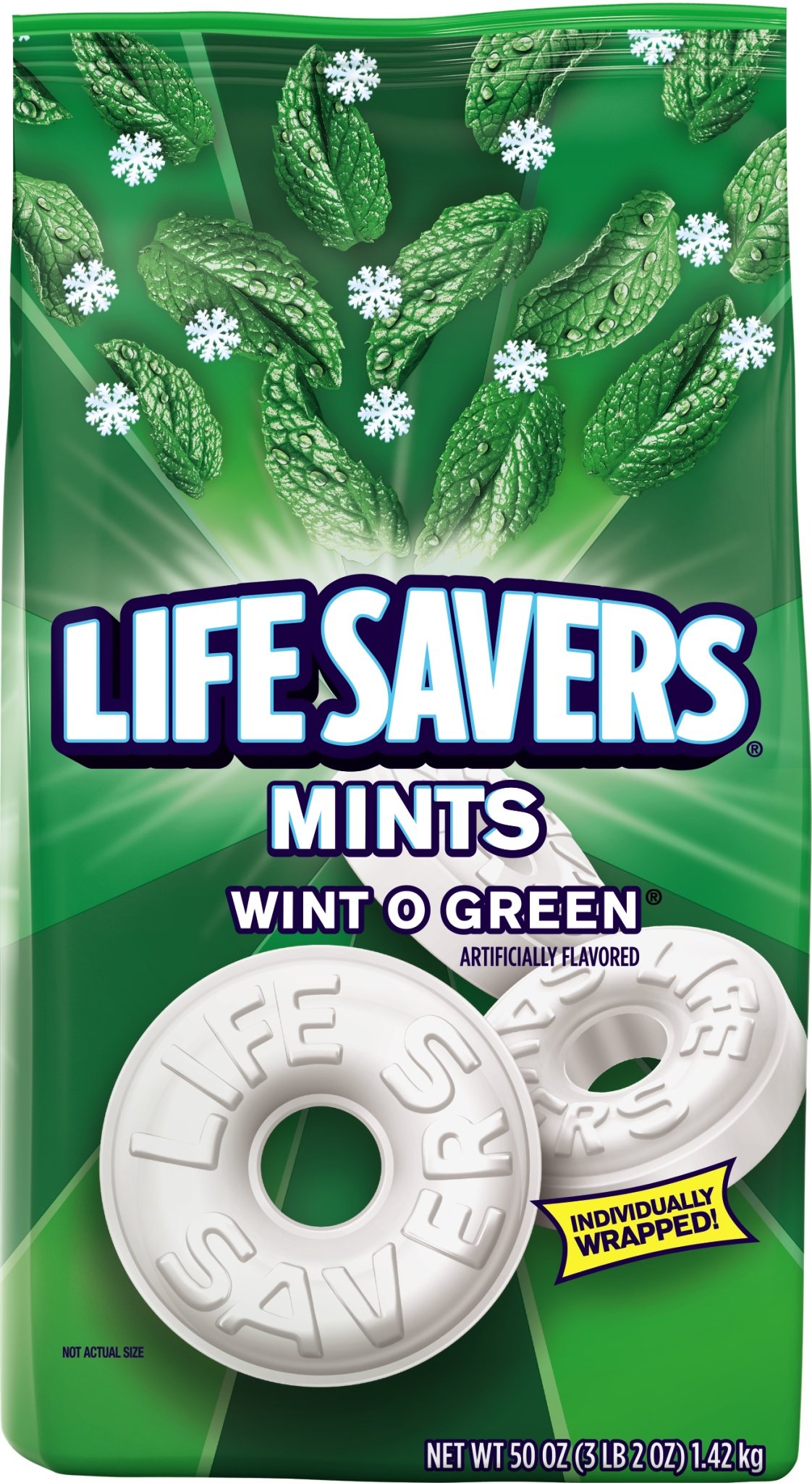 Lifesavers Hard Wint-O-Green 50-Ounce Bags (Pack Of 2) 2 Pack 19 81 pvGB85qL