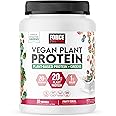 FORCE FACTOR Vegan Plant Protein, Plant-Based Protein + Greens, Greens Powder with 20g Plant Based Protein, Digestive Enzymes, and Fiber, Fruity Cereal Flavor, 20 Servings (Packaging May Vary)
