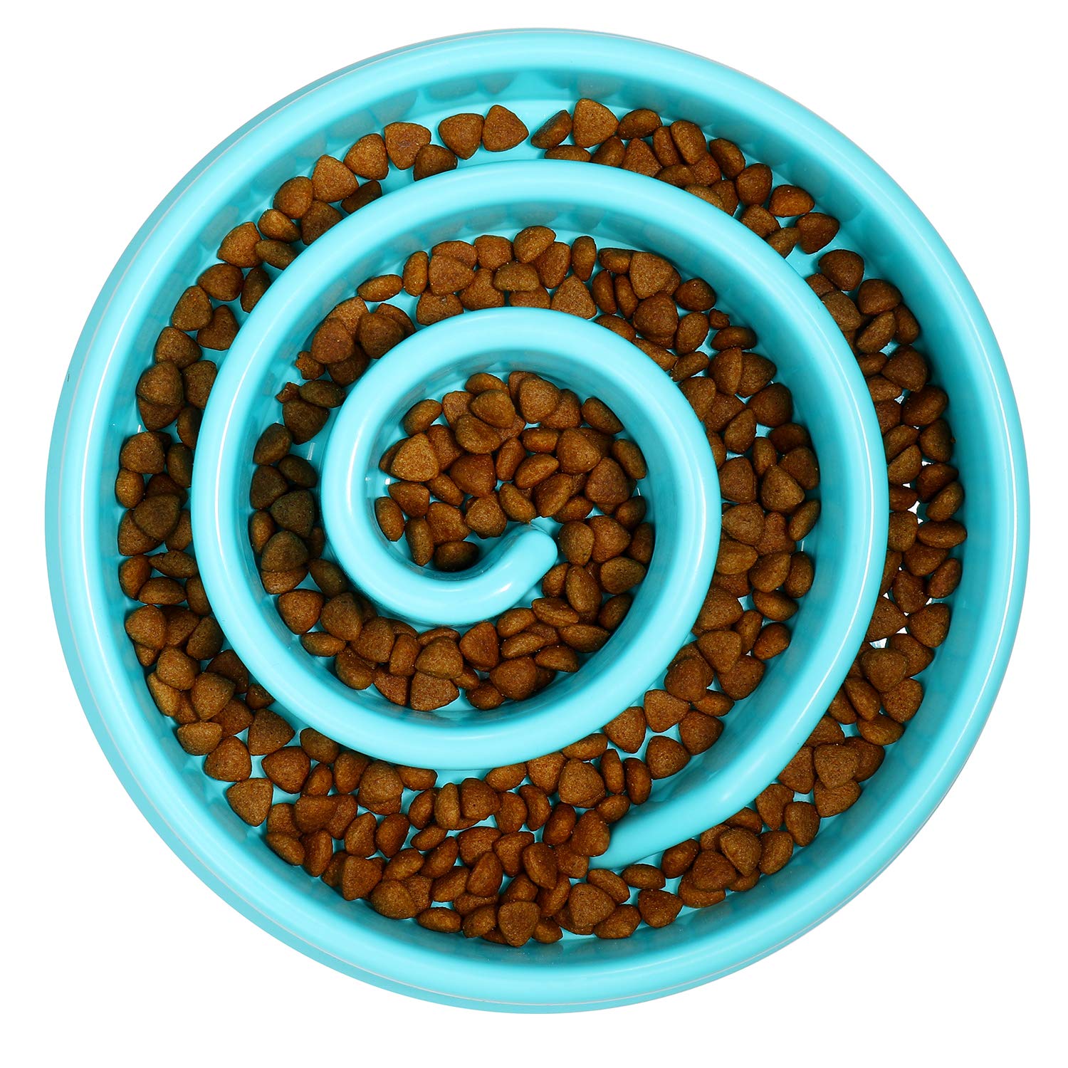 Zuvo Slow Feeding Dog Bowl-. Helps in Dieting and Healthy Weight Management for your Dog. Regular Size Can Hold upto 250 Grams of Dry Dog Food. Made From Safe Non Toxic BPA Free Material.