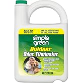 Simple Green Outdoor Odor Eliminator for Pets, Dogs, 1 Gallon Refill - Ideal for Artificial Lawns &amp; Patio, Milky White