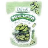 DJ&amp;A Pickle-Licious Crispy Pickle Flavored Cucumber Crisps 7.05oz - 1 bag
