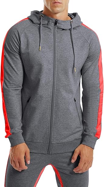 fitted workout hoodie