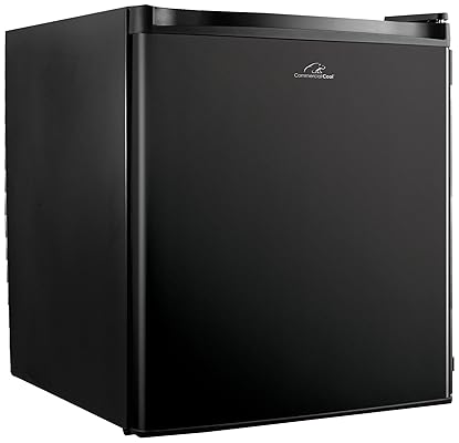 Commercial Cool CCR16B 1.6 Cubic Feet Mini Black Fridge