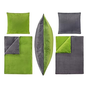 Winter UNI-Wende Cashmere Touch Bettwäsche 155x220 cm, ähnlich Nicky-Teddy-Corals Fleece, in verschiedenen Designs - 2 tlg. S