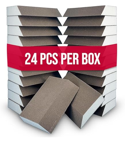 Sanding Sponge Set 36/60/80/100 4 Different Sanding Sponge Sanding Pads Assortment Sanding Block 8 Pieces Sanding Block Emery Paper Set For Wood Metal Wall Foam Drywall - View #13