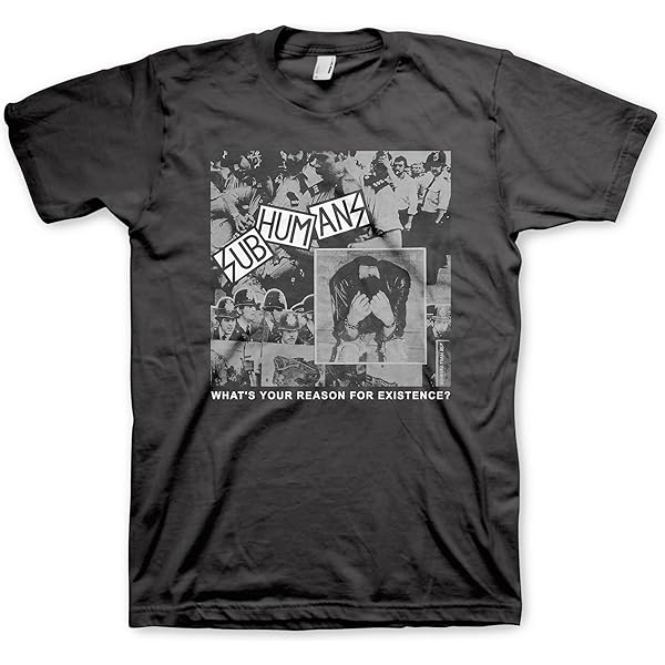 Amazon.com: Official Band Shirts Subhumans Rats T-Shirt