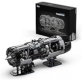 Nifeliz Turbofan Engine Building Set, Engineering Challenge Model for Adult Collectors, Physical Science Project and Display 