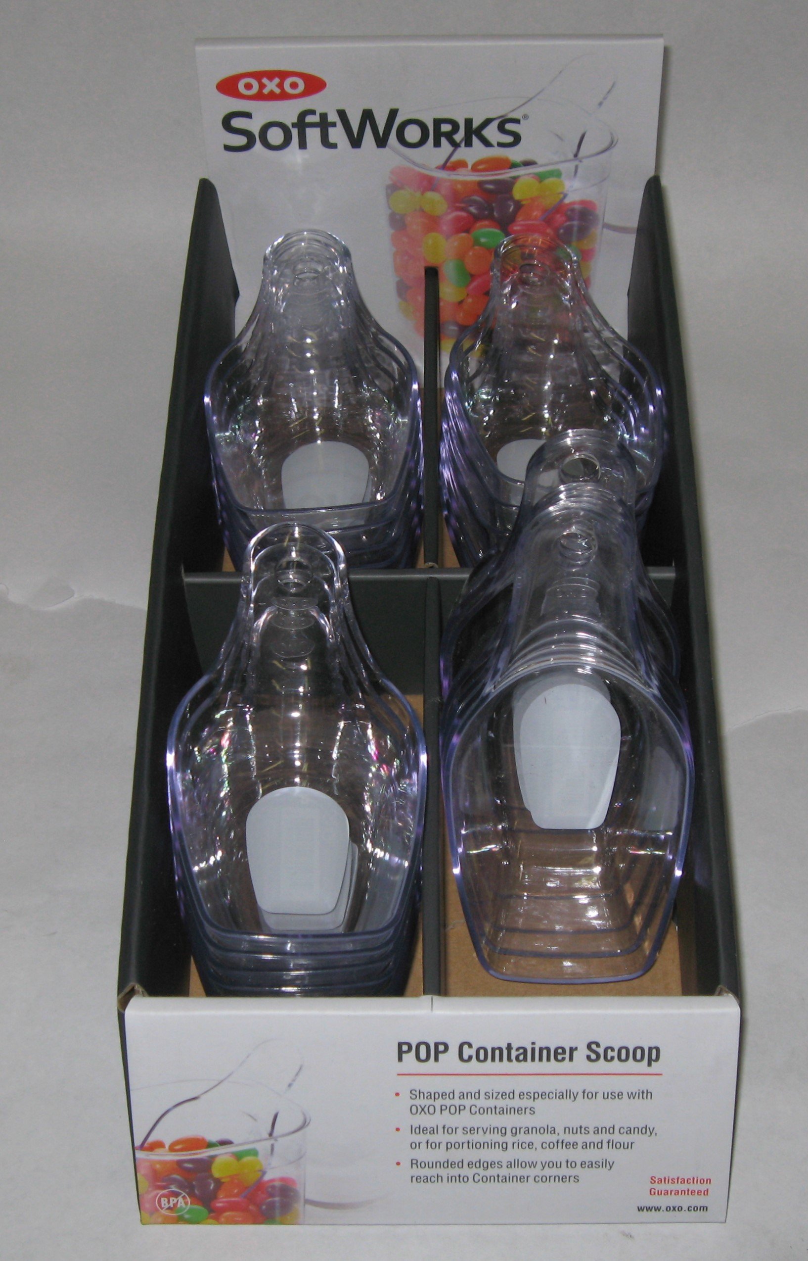 Buy 1 case (24 scoops) OXO Good Grips Pop Container Scoop w/ Display