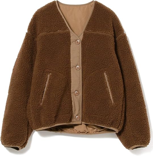 Amazon ビーミング ライフストア By ビームス ジャケット ブルゾン B Ming By Beams ボア リバーシブル ブルゾン aw レディース コート ジャケット 通販