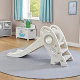 Liberty House Toys Kids Rocket Slide First Slide Indoor Outdoor White Grey view 2