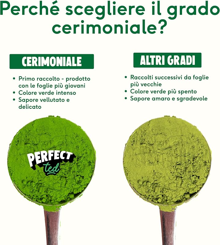 PerfectTed Capsule di Matcha Originale (60 Capsule)