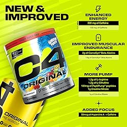 Cellucor C4 Original Pre Workout Powder Sugar Free