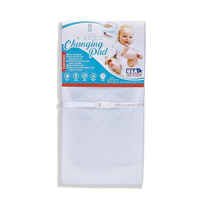 4 sided changing pad cover