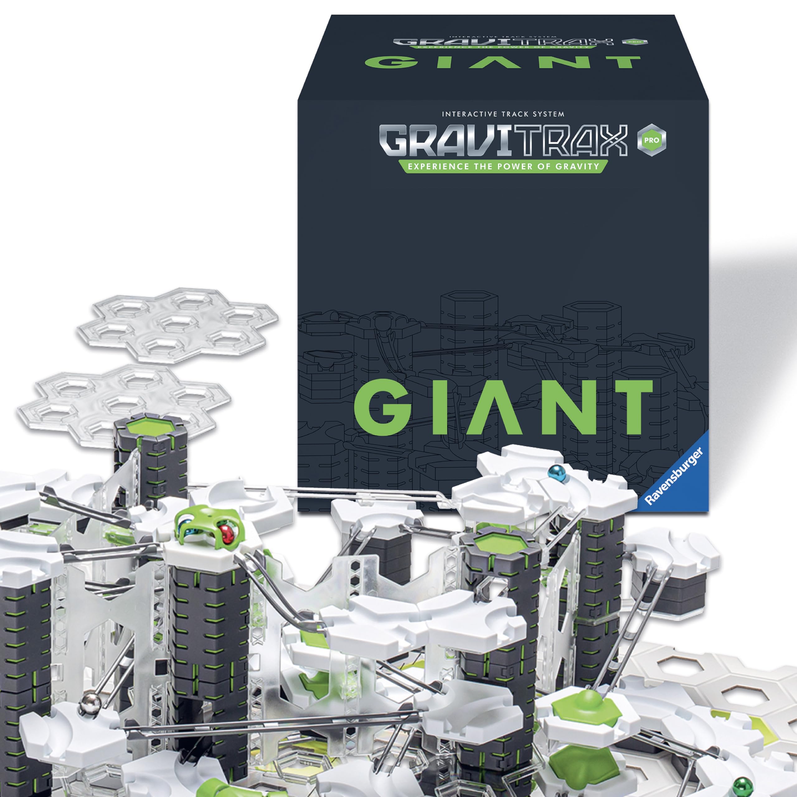 Ravensburger GraviTrax PRO Giant Set - Gravity and Magnetic Marble Game - Challenging STEM Toy for Kids - Brain-Building, Educational Gift - Engages Critical Thinking & Problem Solving - Age 8+