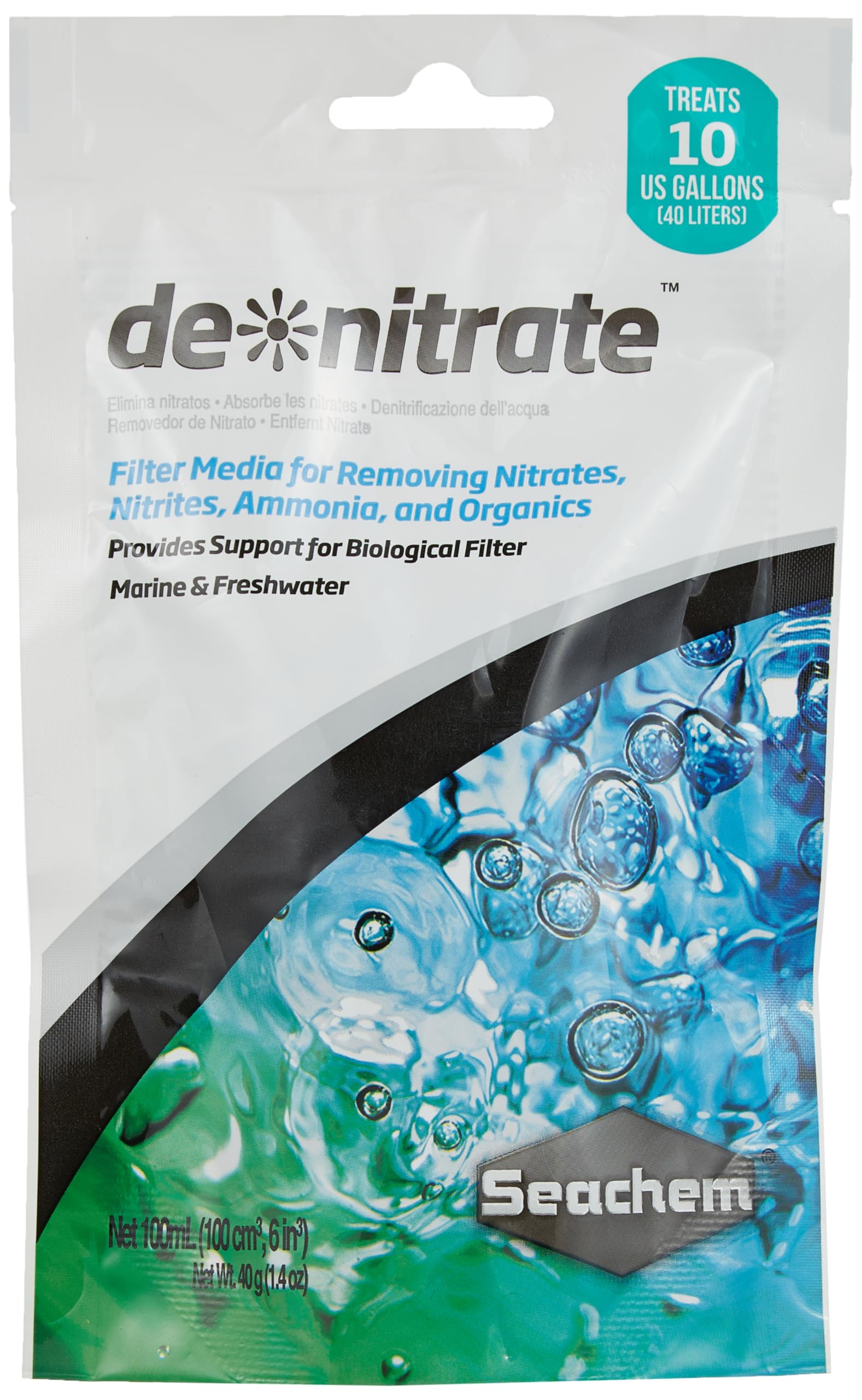 Seachem De Nitrate Remover, 100 ml