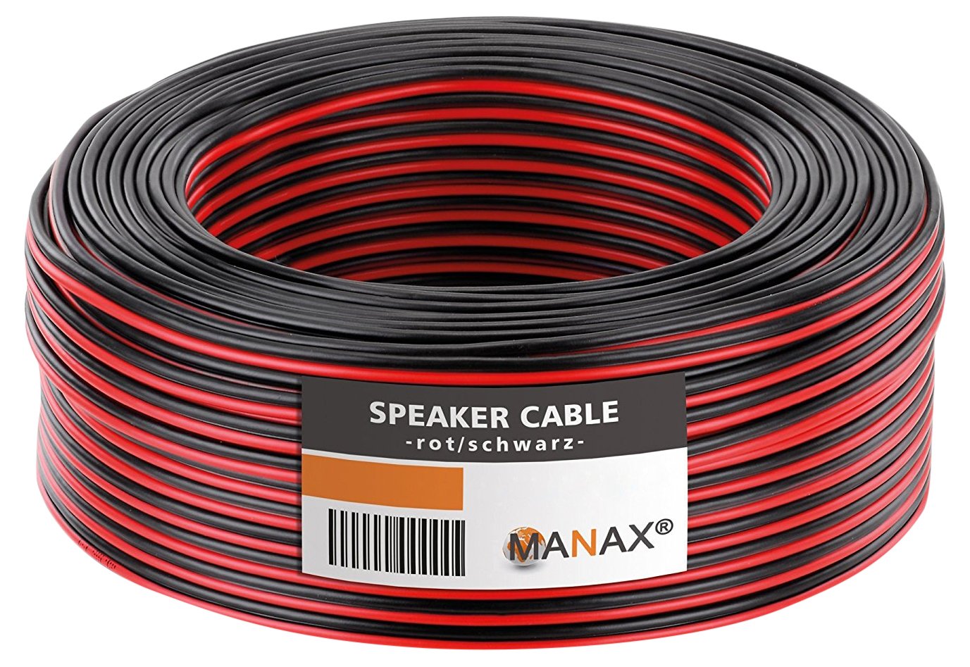 Manax Loudspeaker Cable 2 x 0.75 mm2 CCA (Box Cable/Audio Cable)