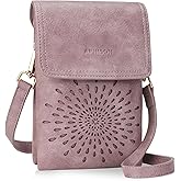 APHISON Small Crossbody Bags for Women Trendy, Leather Phone Wallet Purses Handbags Card Slots with Adjustable Strap