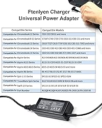 Ftenlyen Laptop Charger Compatible with Acer Aspire