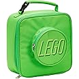 LEGO Lunch Bag, Durable and Insulated, with Mesh Pouch and Zip Compartment, Perfect for On-the-Go Meals, Green