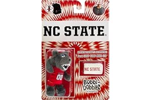 BOBBI-TOADS NC State Mr. Wuf Mascot Bobbi-Dobbiez Attachable Plushie