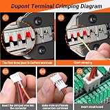 Preciva Crimping Pliers for Dupont Circlip 0.08-1.5mm² AWG28-16 Ratchet view 4