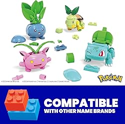 MEGA Pokémon Building Toys Set Grass-Type Trainer
