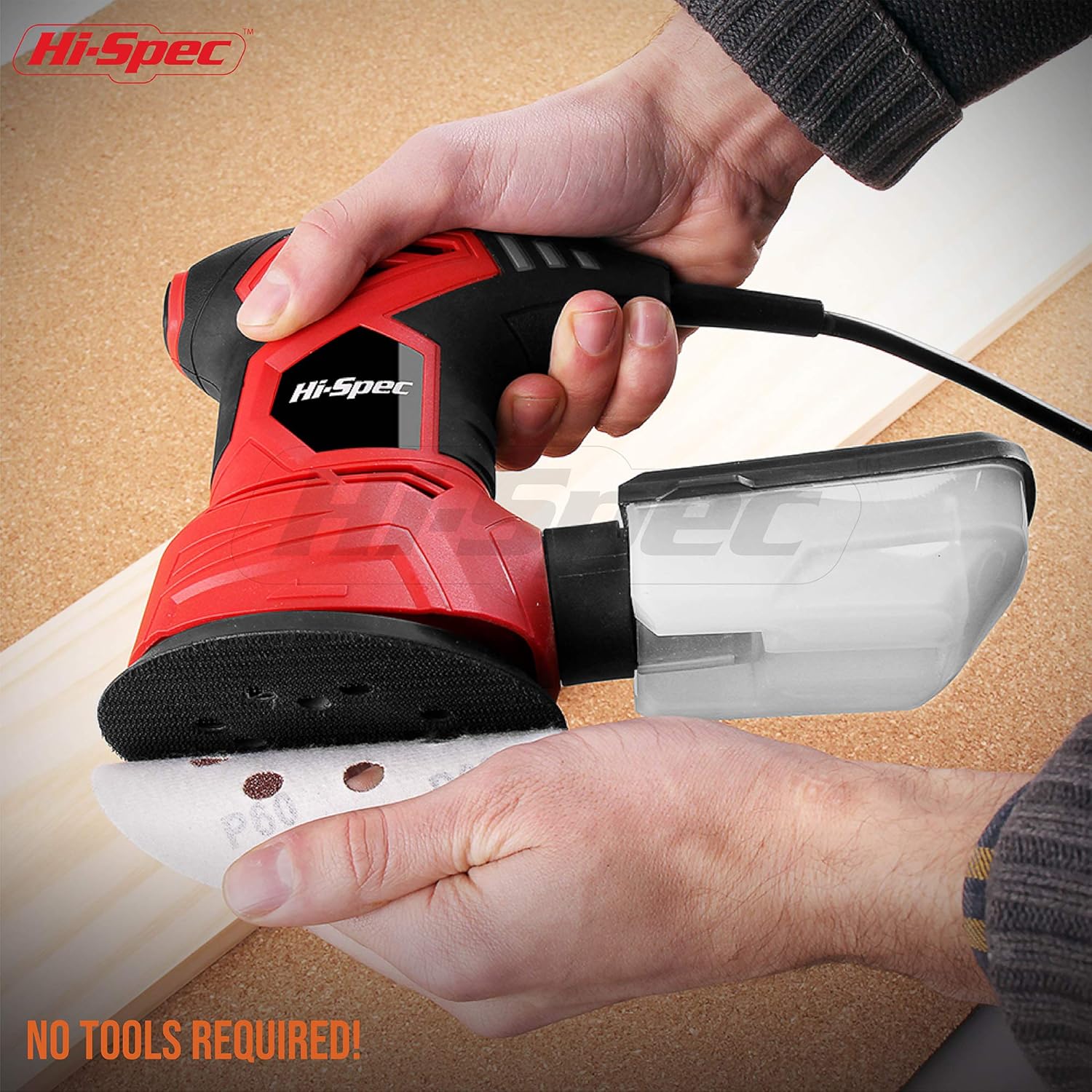 Hi-Spec DT40264-US Random Orbital Sanders product image 5