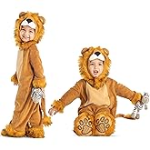 Spooktacular Creations Halloween Baby Lion Costume with Toy Zebra for Infants, Child, Toddler Halloween Dress Up, Safari Them