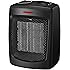 andily Space Heater Electric Heater for Home and Office Ceramic Small Heater with Thermostat, 750W/1500W