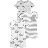 Simple Joys by Carter's Baby 3-Pack Snap-up Rompers