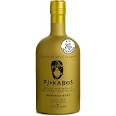 P.J. KABOS 2025/26 Fresh Harvest, Extremely High Phenolic (900+ mg/kg), USDA Organic Greek Extra Virgin Olive Oil, Kosher, Cold Extracted, 16.9oz Glass Bottle, PJ KABOS &ldquo;Family Reserve Organic - Phenolic Shot&rdquo;