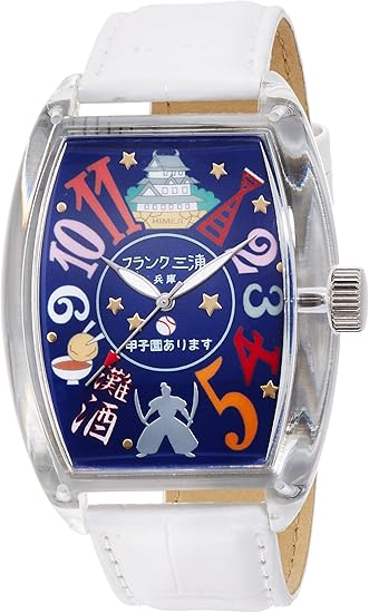 Amazon フランクミウラ 腕時計 フランク三浦 兵庫県 元祖二刀流モデル Fm04nk Hyogo ホワイト レディース腕時計 腕時計 通販