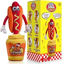 Amazon.com: Gagster Dancing Hot Dog - Sings, Yodels, Tells Jokes ...