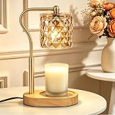Candle Warmer Lamp with Timer Fall Home Decor Birthday Gifts for Women | Christmas Candle Warmer for Jar Candles, Height Adjustable Wax Warmer,Halloween Decorations House Warming Gifts New Home