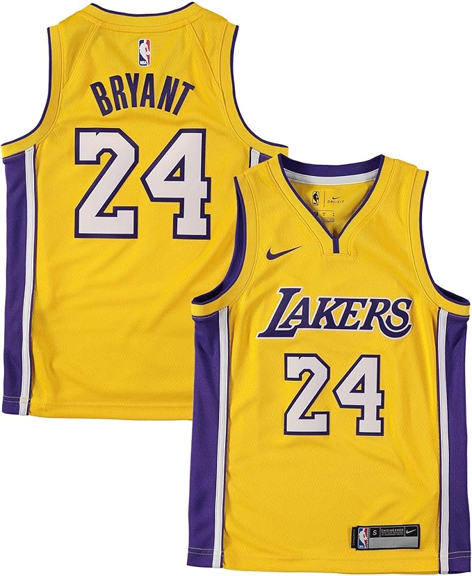 Nike Youth Small 8 Kobe Bryant Los Angeles Lakers Icon Edition Jersey Gold Jerseys Amazon Canada